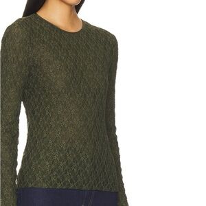 Ellie Green Lace Long Sleeve Top by Rag & Bone